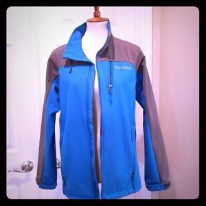 COLUMBIA Wind Block Thunder River Softshell Jacket